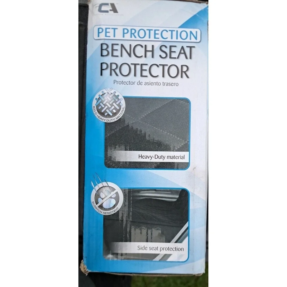 Pet Protection Rear Bench Seat Protector Water & Scratch Resistant Heavy-Duty Qu